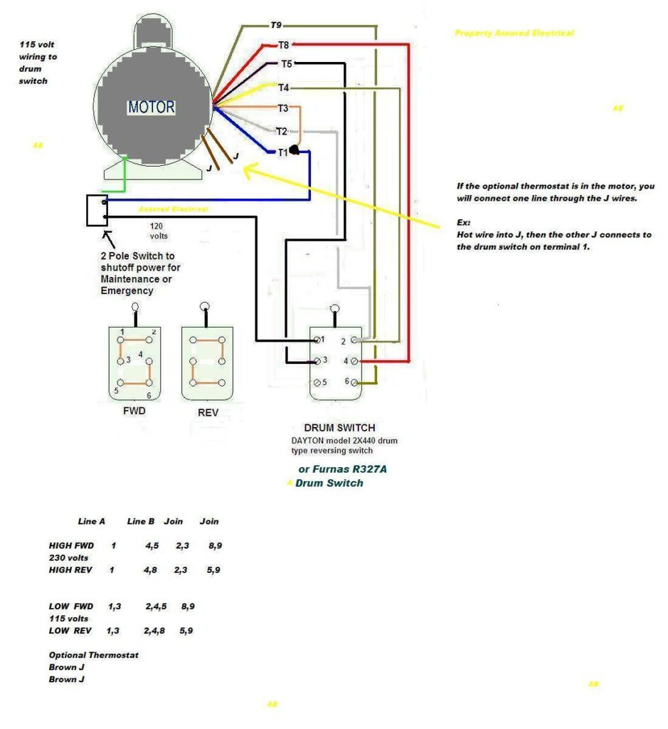 Marathon Motor Capacitor Wiring Diagram