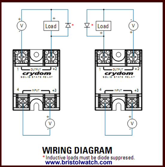 Solid State Relay Wiring Instructions