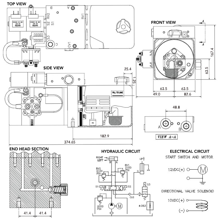 Spx Stone Hydraulic Pump Wiring Diagram Sample