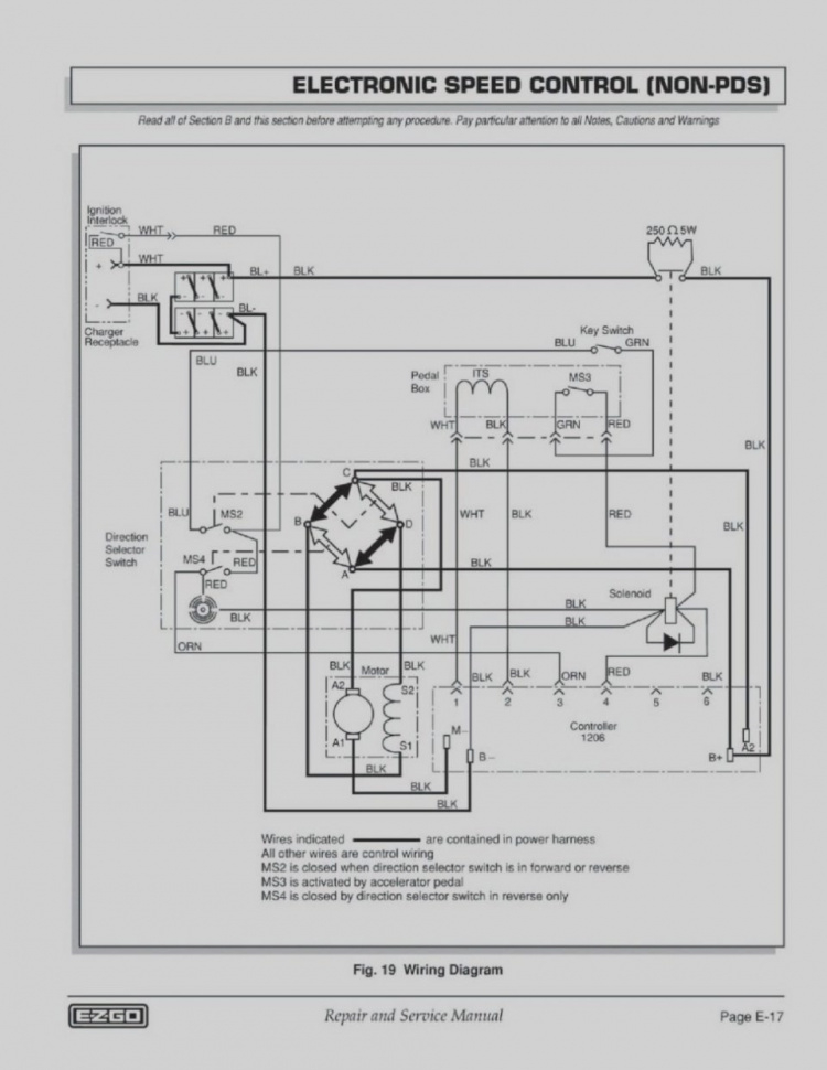 Taylor Dunn Electric Cart Wiring Diagram