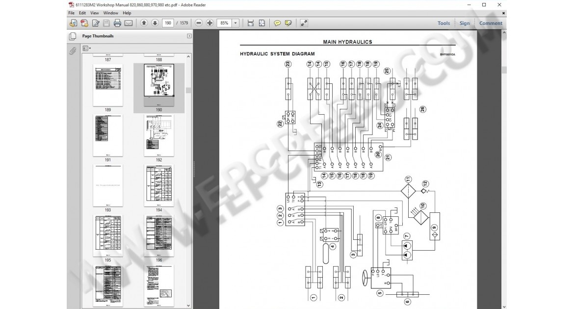Terex Tb60 Wiring Diagram Gallery | Wiring Diagram Sample