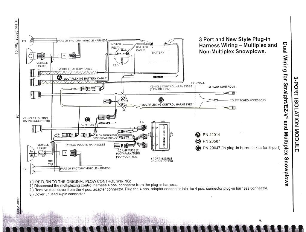 Boss Plow Truck Side Wiring Diagram