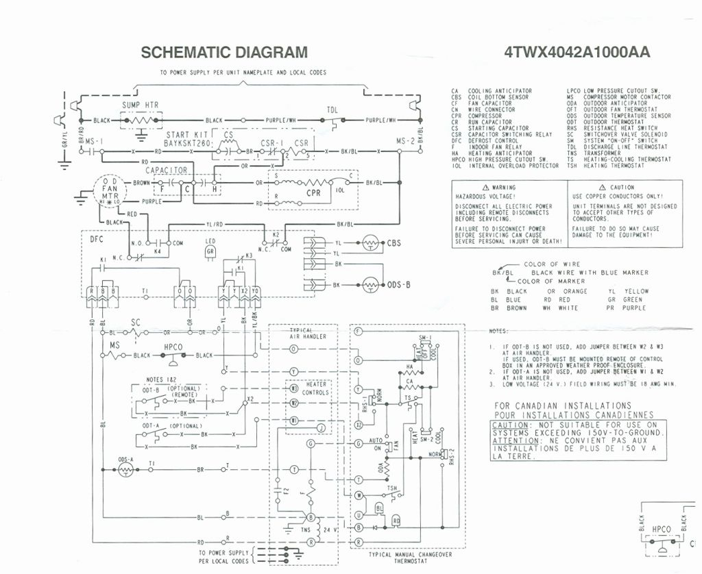 Trane Wsc060 Wiring Diagram Download | Wiring Diagram Sample