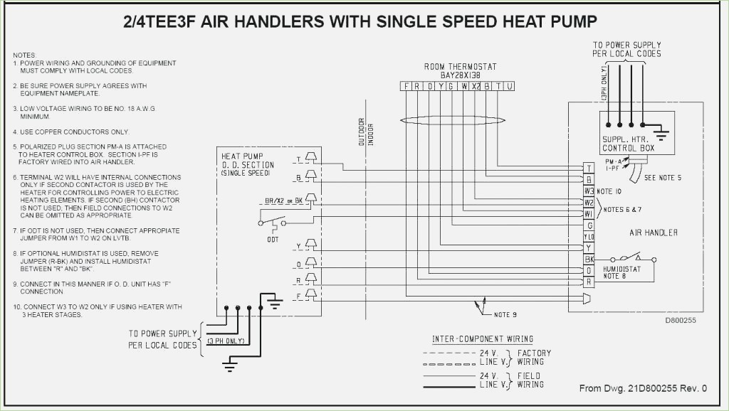 Trane Ycd Wiring Schematic