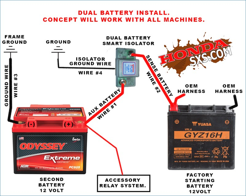 true battery isolator wiring diagram