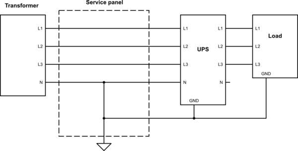 Ups Maintenance bypass Switch Wiring Diagram Sample  