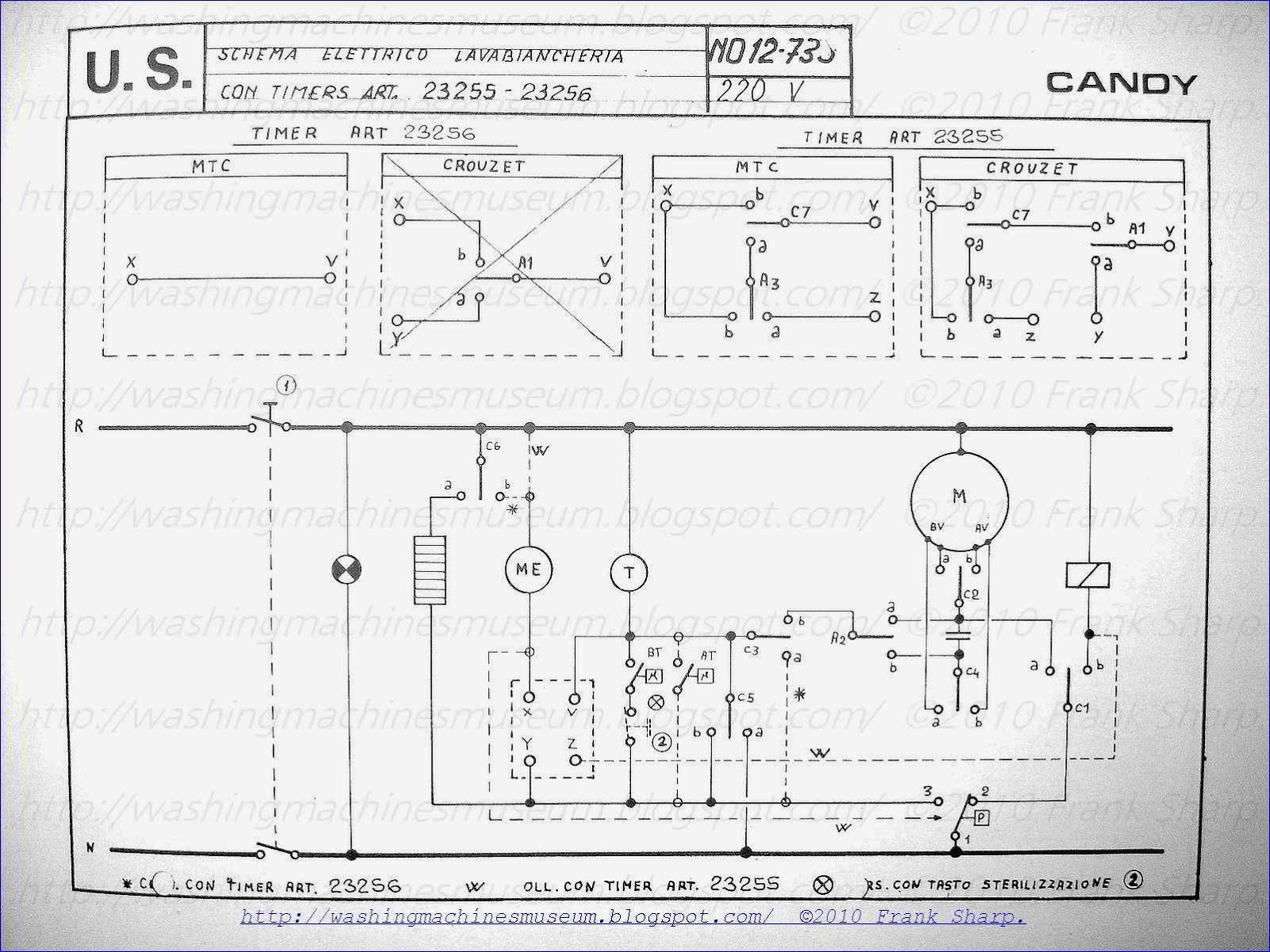 Sharp Washing Machine Wiring Diagram