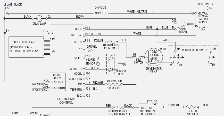 whirlpool electric dryer wiring diagram Collection-Wiring Diagrams and Schematics appliantology Whirlpool Duet Dryer 18-p