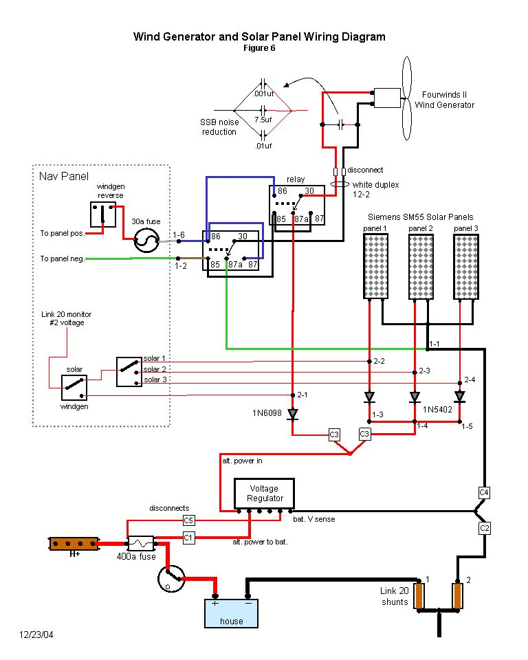 wind turbine wiring diagram Download-Wind generator and solar wiring diagram 13-k