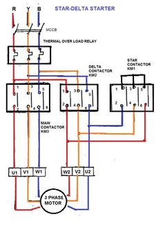 Wye Start Delta Run Motor Wiring Diagram Sample - Wiring ...