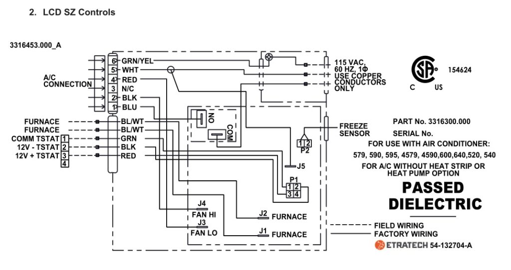 dometic ac control board wiring diagram